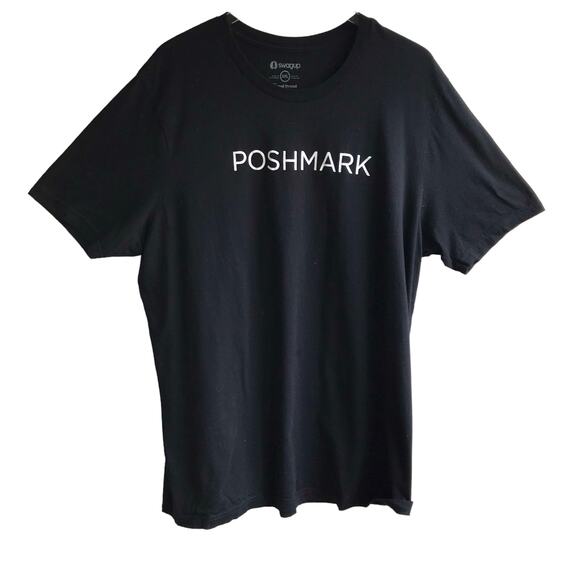 Poshmark Logo Spellout Tee Size 3XL 100% Cotton Short Sleeve T-Shirt Swagup 3X - Picture 14 of 14